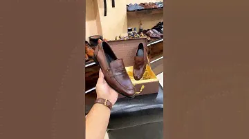 Brown Penny Loafers For Men | Formal Shoes For Men | Warewood Bespoke Shoemakers