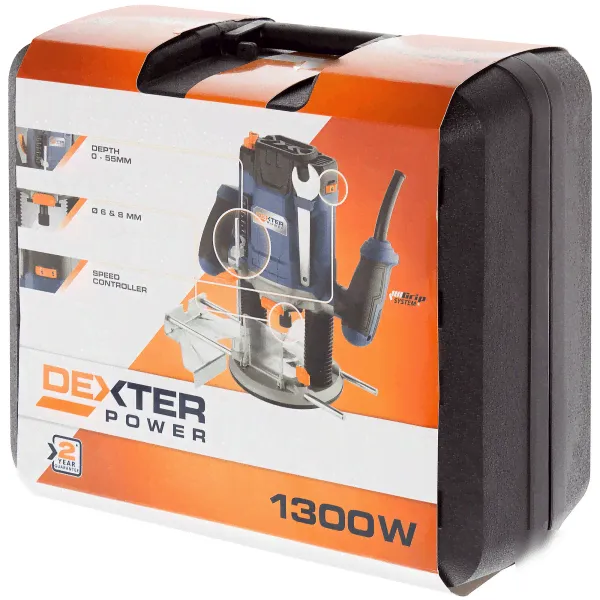 Фрезеры Фрезер Dexter Power PC1300RT, 1300 Вт-2
